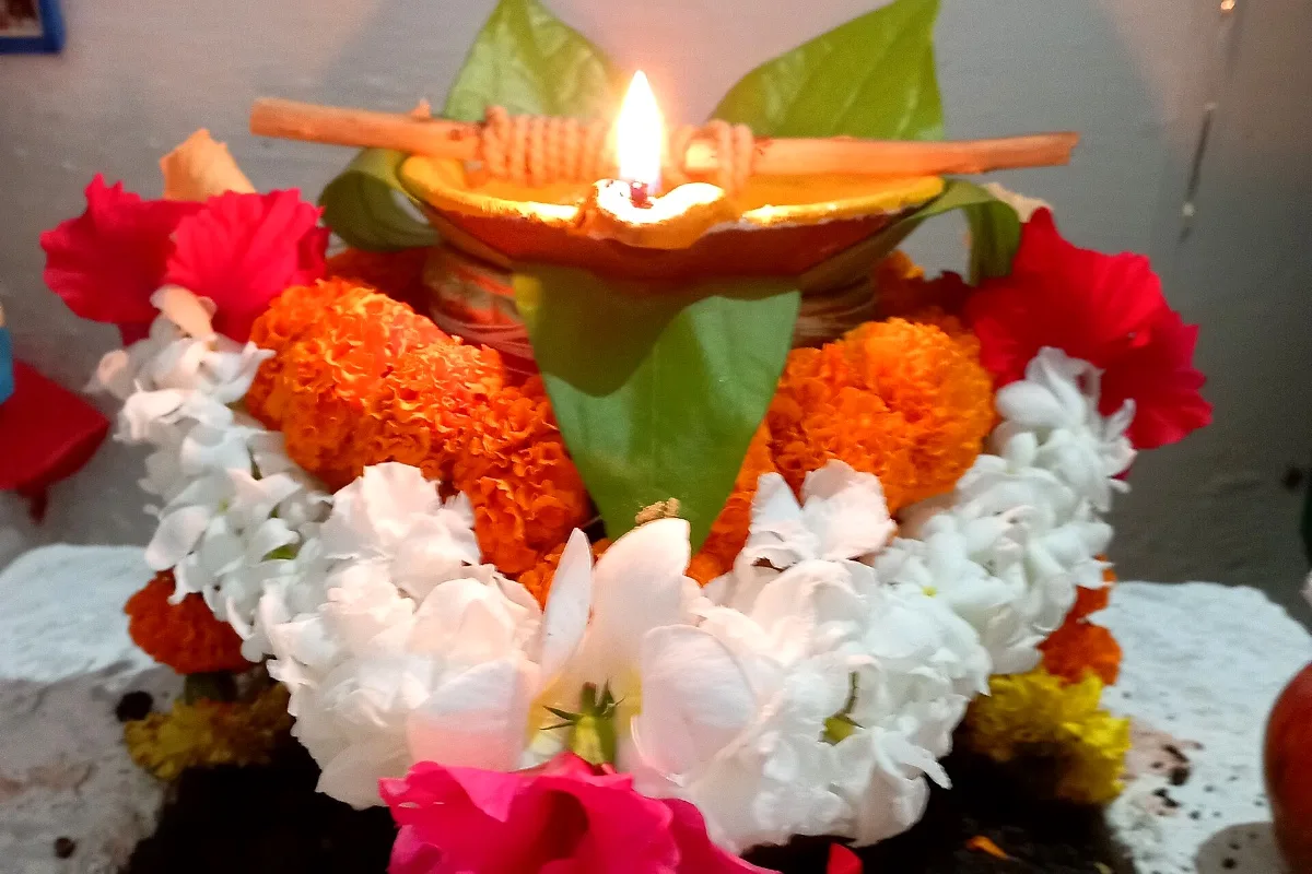 Navratri kalash puja (representative)