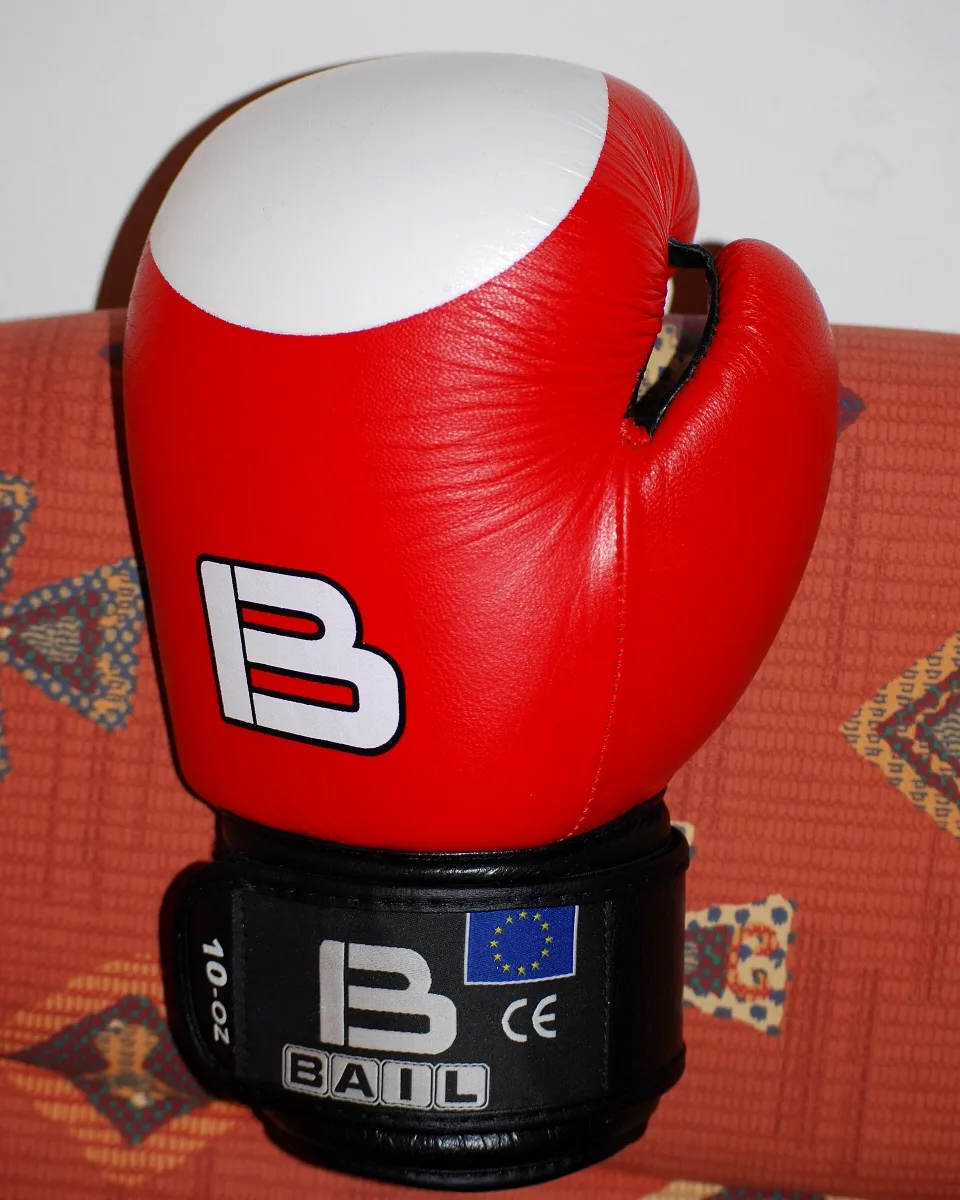 Representative photo: a red boxing glove