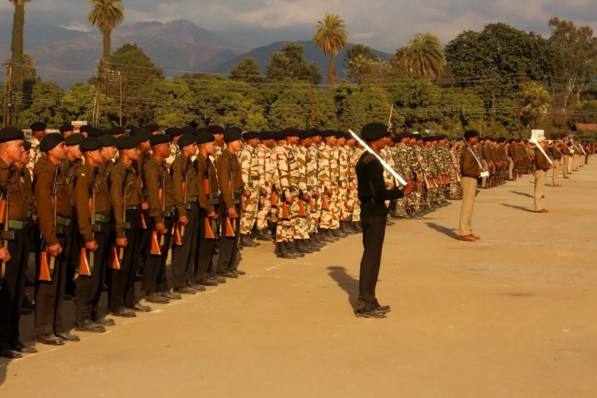Uttarakhand Police personnel on parade (representative)