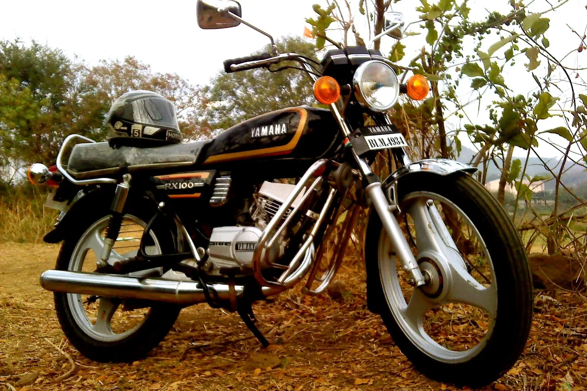 Yamaha RX 100 motorcycle (representative)