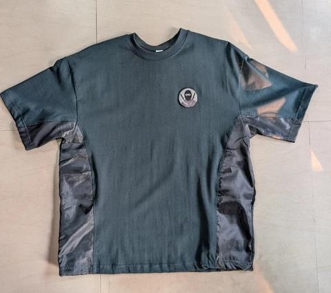 Green Shinobi Drop-Shoulder