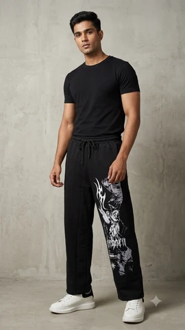 Reborn Angle Baggy Pants