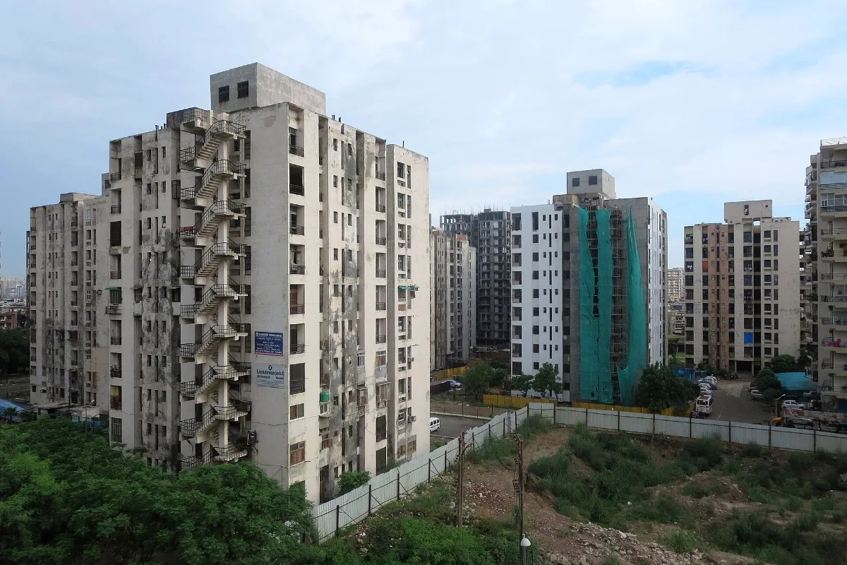 सांकेतिक तस्वीर: बहुमंजिला आवासीय फ्लैट