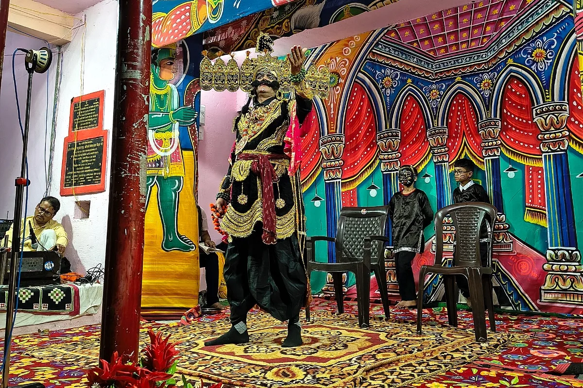 Ravan in a Ramlila (representative)